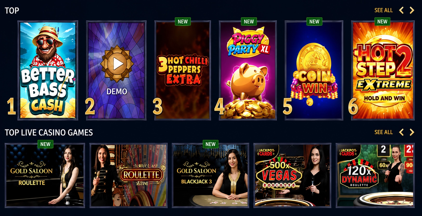 Slot Machines at Lolajack Casino Reviews