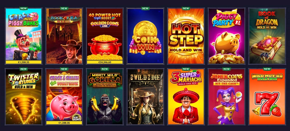 Hot Games at Lolajack Casino